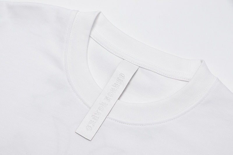Chrome Hearts - Logo Cross Diamond T-Shirt White