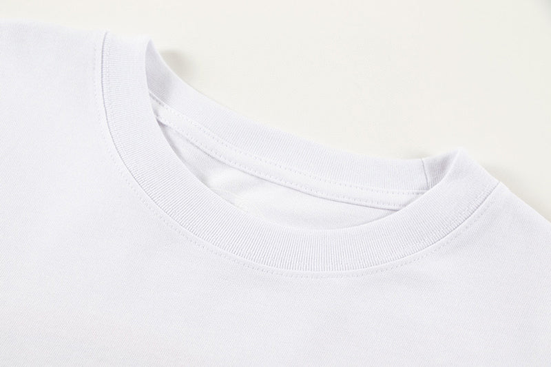 Chrome Hearts - Plus Cross Shield Logo Yellow T Shirt White