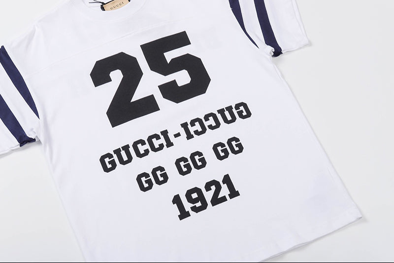 GUCCI 25 Eschatology T-Shirt (White/Black)