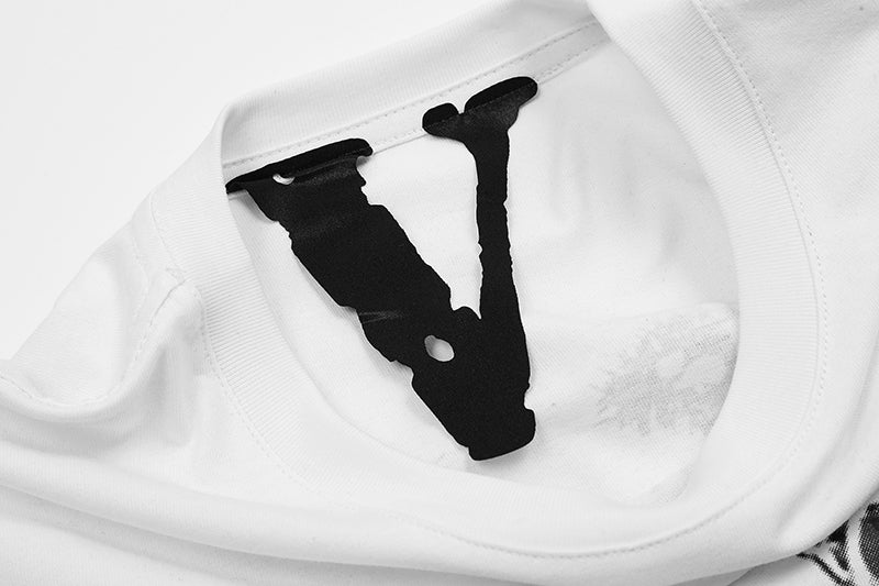 Vlone x Juice Wrld Bones T-shirt White
