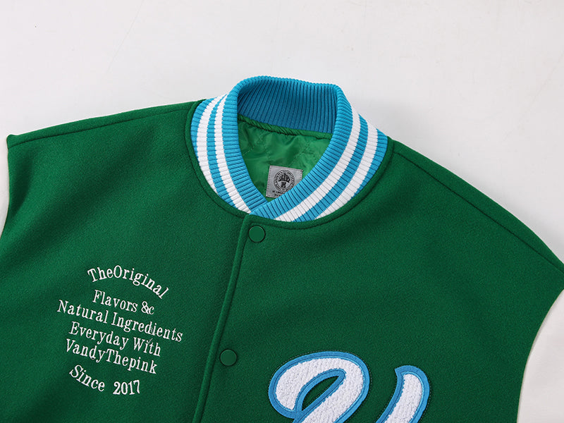 Vandy The Pink Lemonade Varsity Jacket