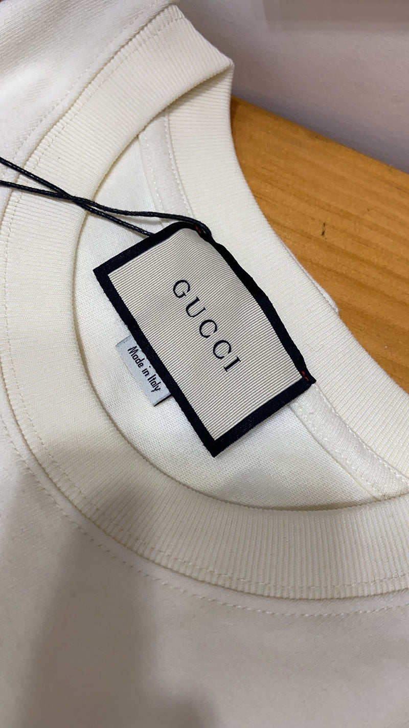 Gucci Band print oversize T-shirt
