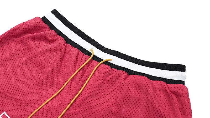 Rhude Court Logo Short Red