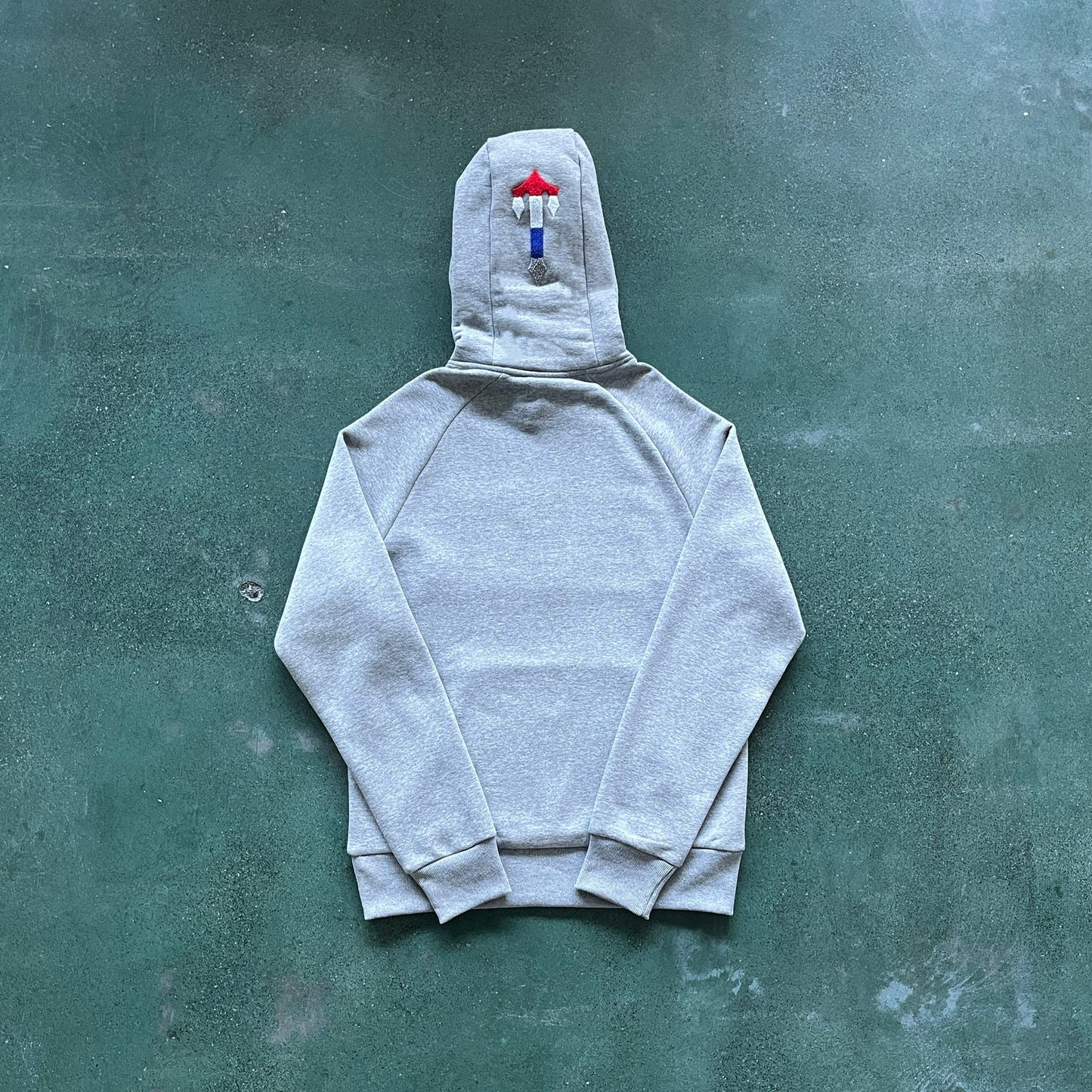 Trapstar Chenille Decoded 2.0 Hooded Tracksuit Grey Revolution Edition