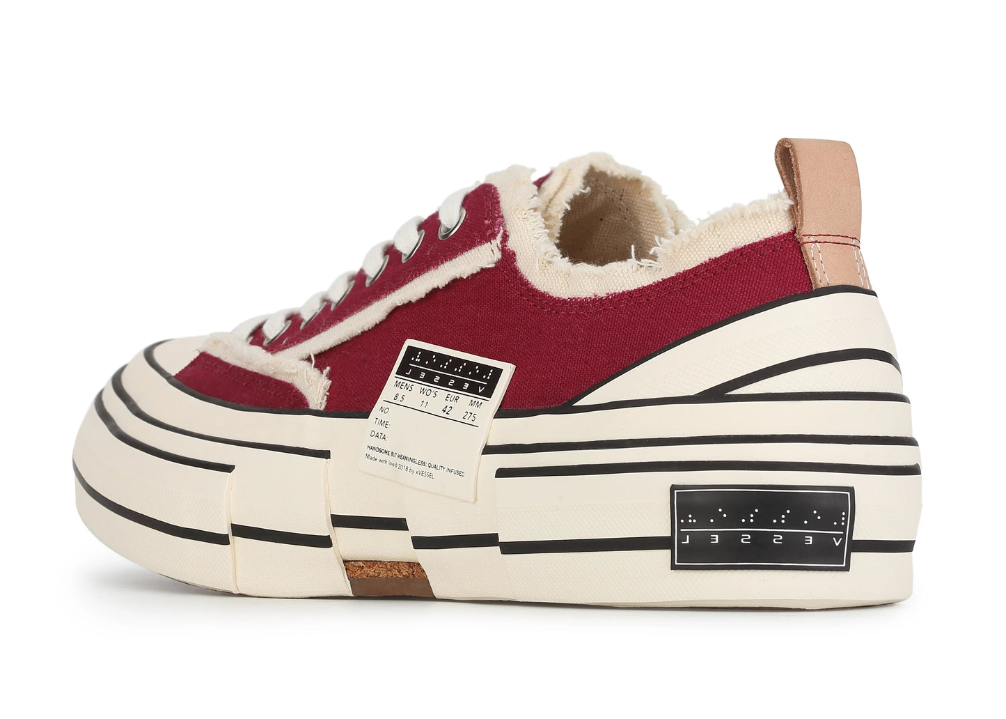 Vessel G.O.P. Lows Wine Red