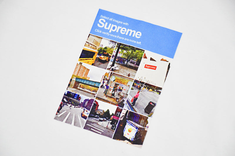 Supreme Verify Tee White
