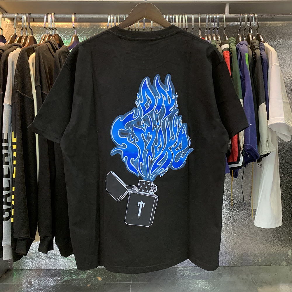 Trapstar On Smoke 2.0 Black Tee