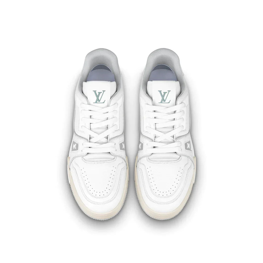 Louis Vuitton LV Trainer White Signature