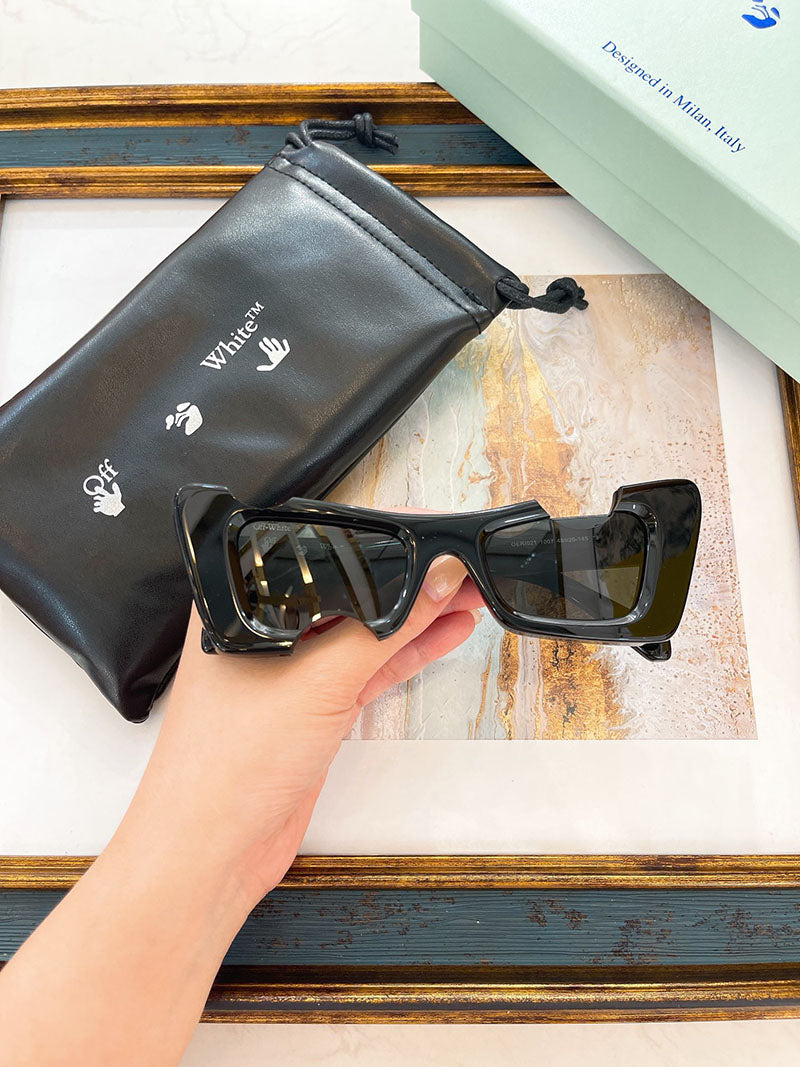 OFF-WHITE Cannes Cut-Out Cat-Eye Sunglasses