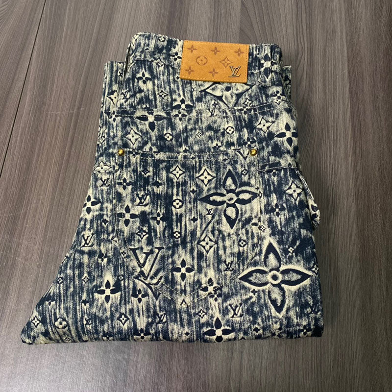 Louis Vuitton LV Monogram Tailored Denim Pants