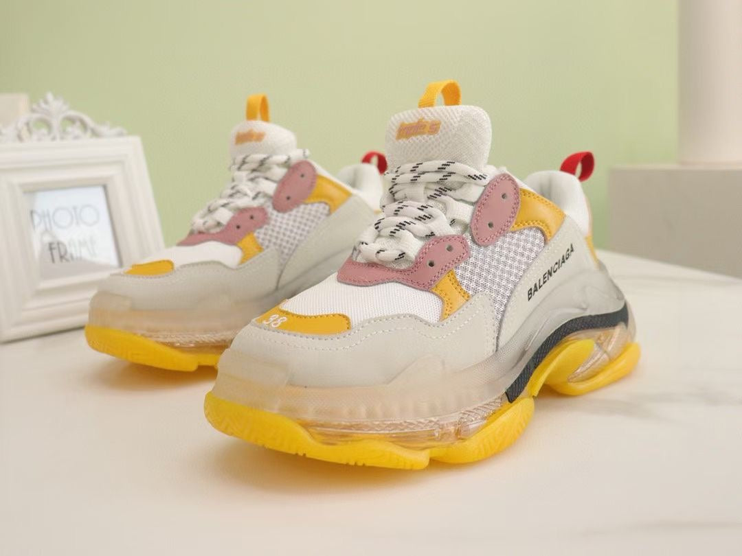 Balenciaga Triple S 'White Yellow'