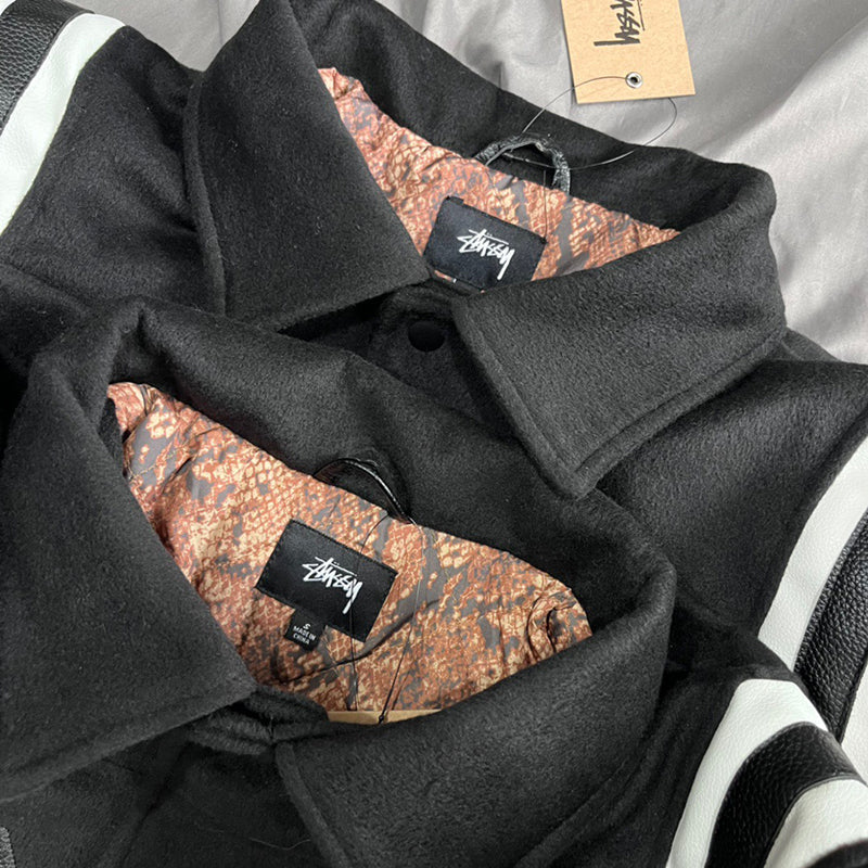 Stussy 80 Wool Varsity Jacket