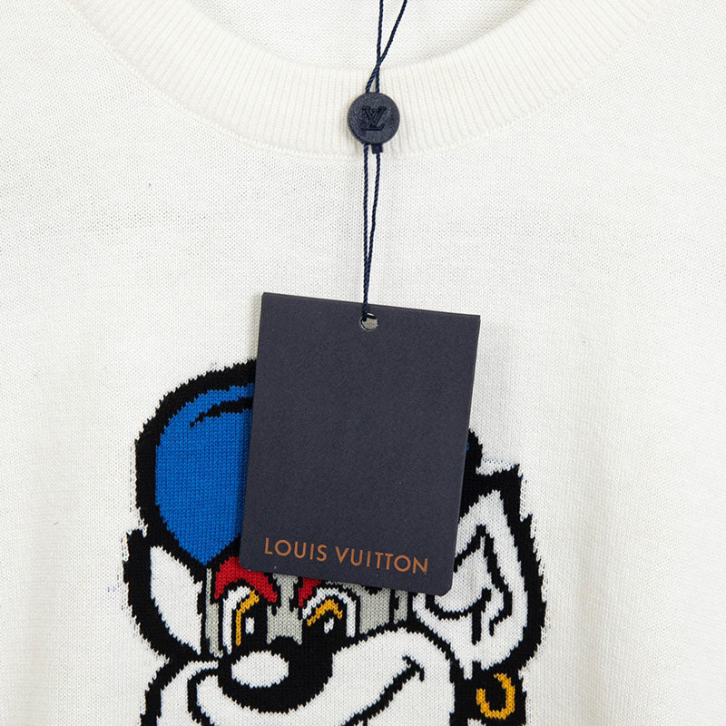 Louis Vuitton Graphic Short-Sleeved Knitwear