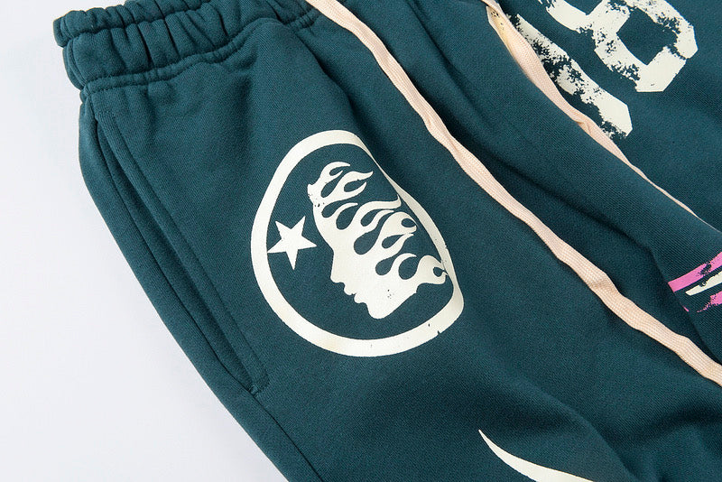 Hellstar Capsule 8 Sweatpants Green