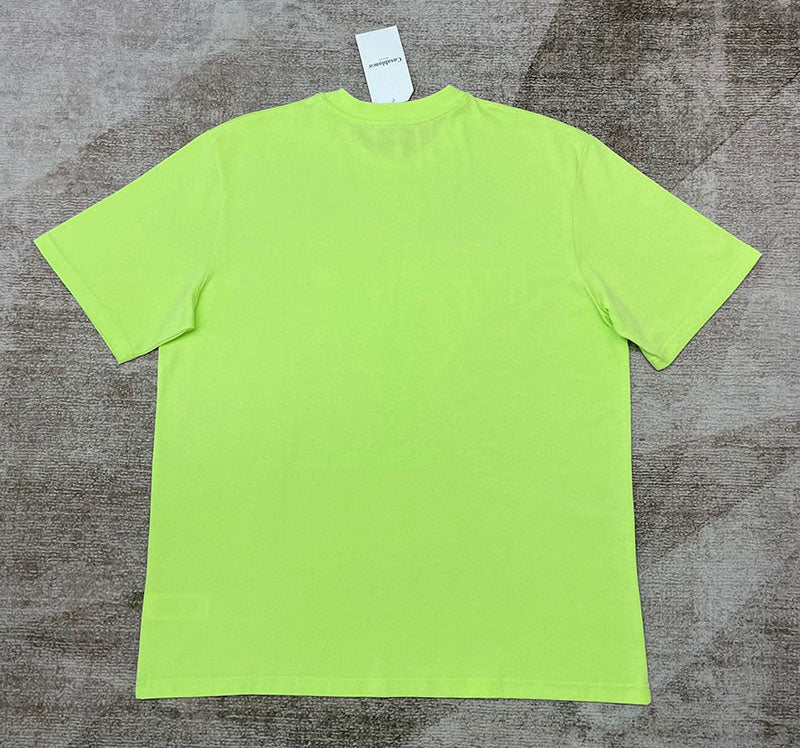 CASABLANCA Afro Cubism Tennis Club T Shirt Green
