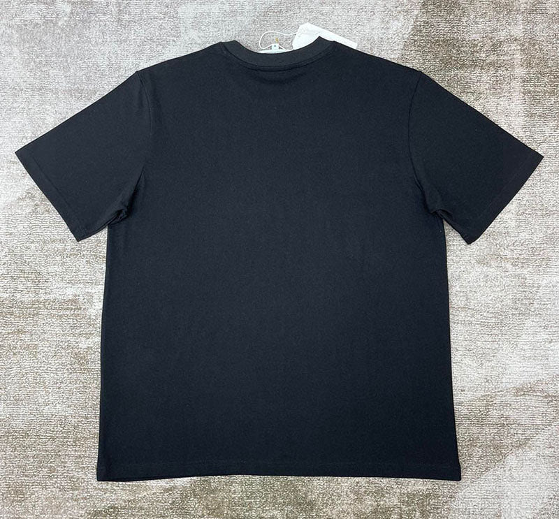 CASABLANCA Afro Cubism Tennis Club T Shirt Black