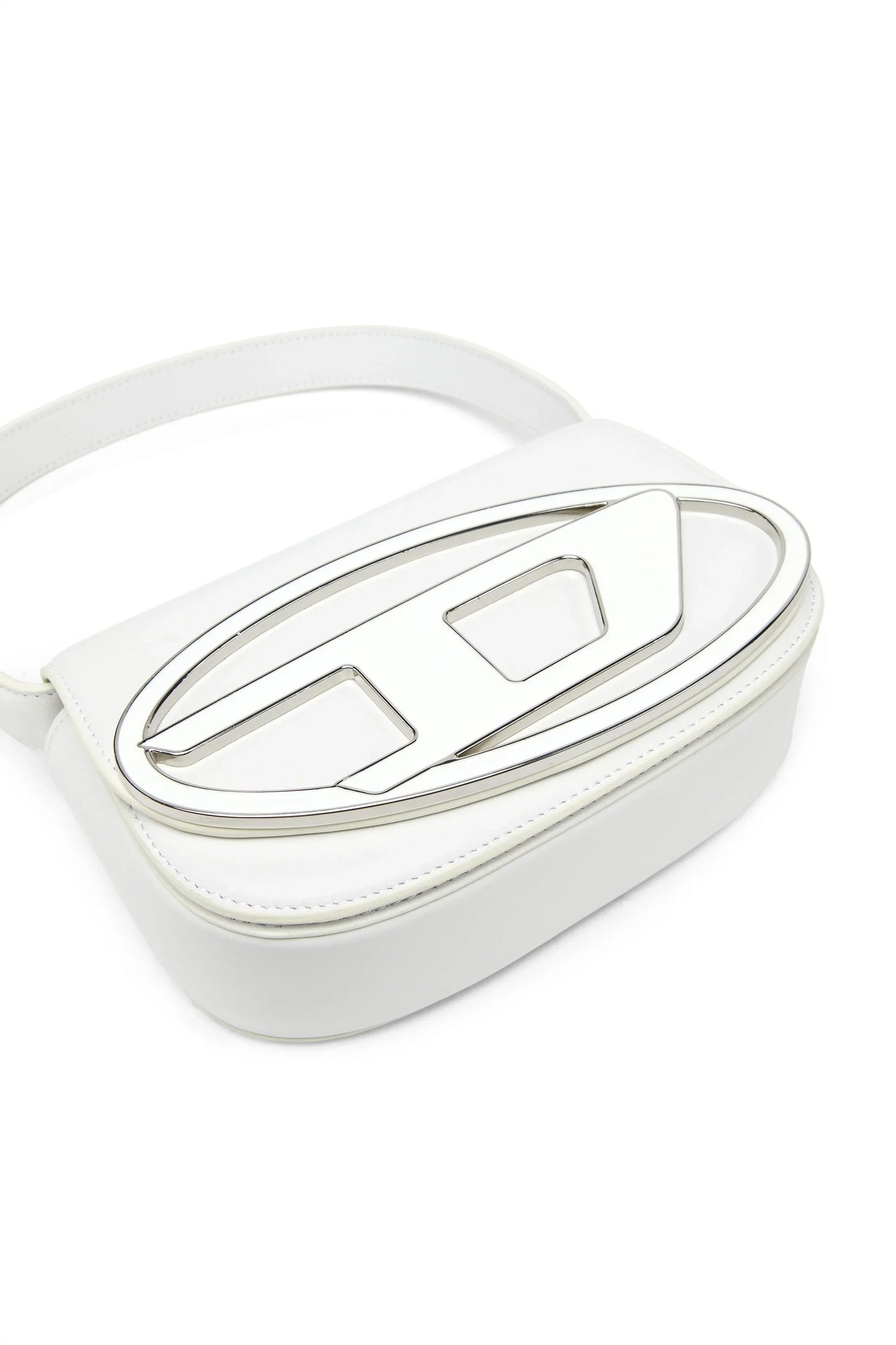 Diesel 1DR Shoulder Bag in White
