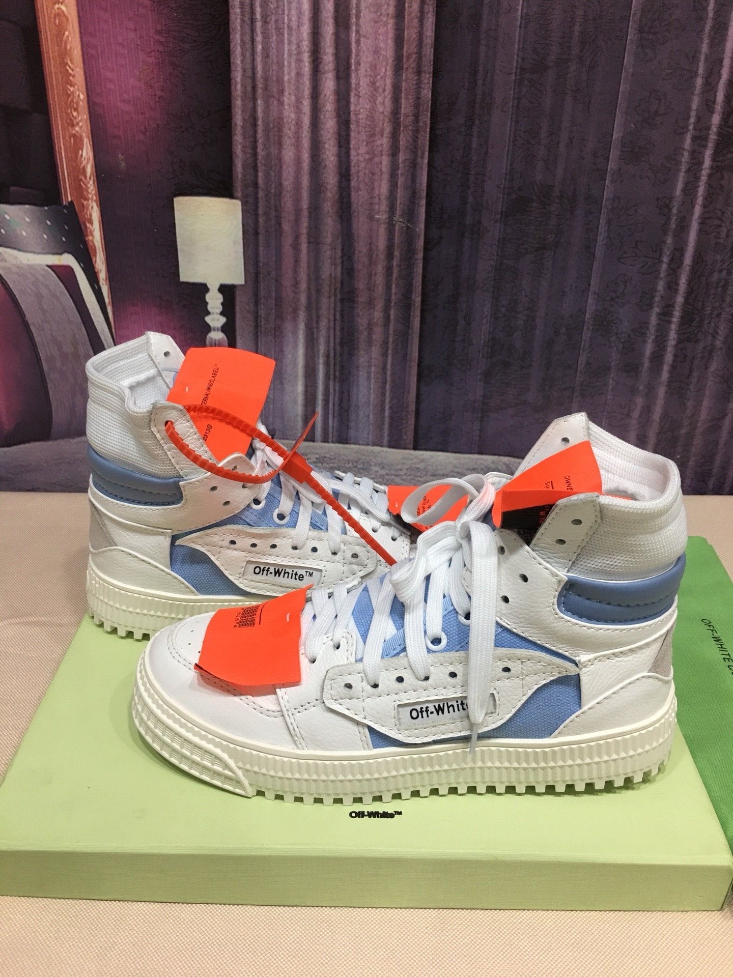 Off-White Off Court 3.0 High 'White Blue'