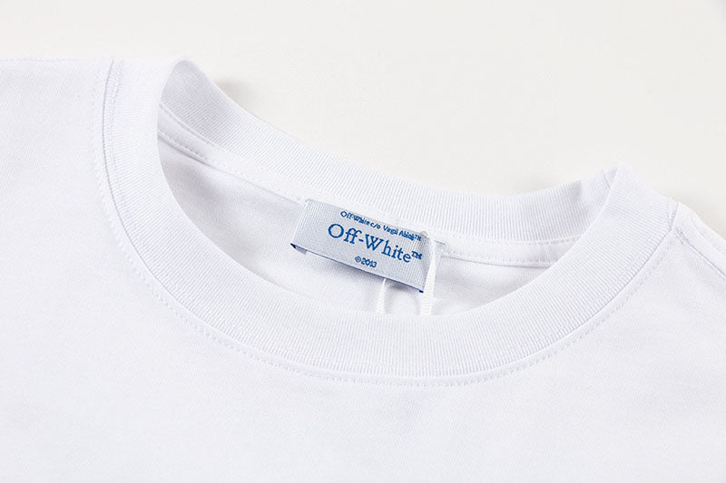 Off-White Logo cotton t-shirt White
