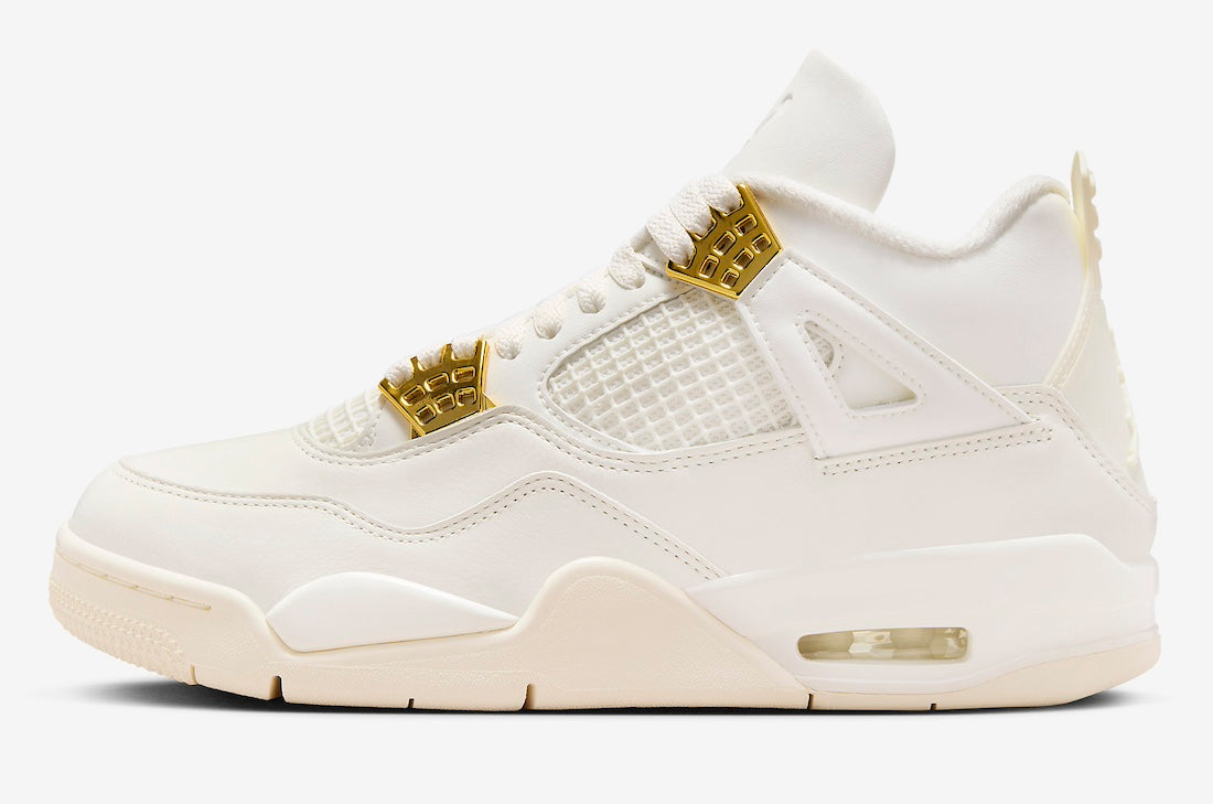 Air Jordan 4 Retro Metallic Gold