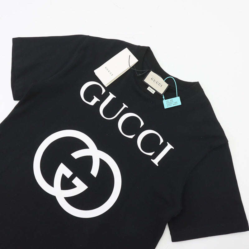 GUCCI Oversized Interlocking G T Shirt Black