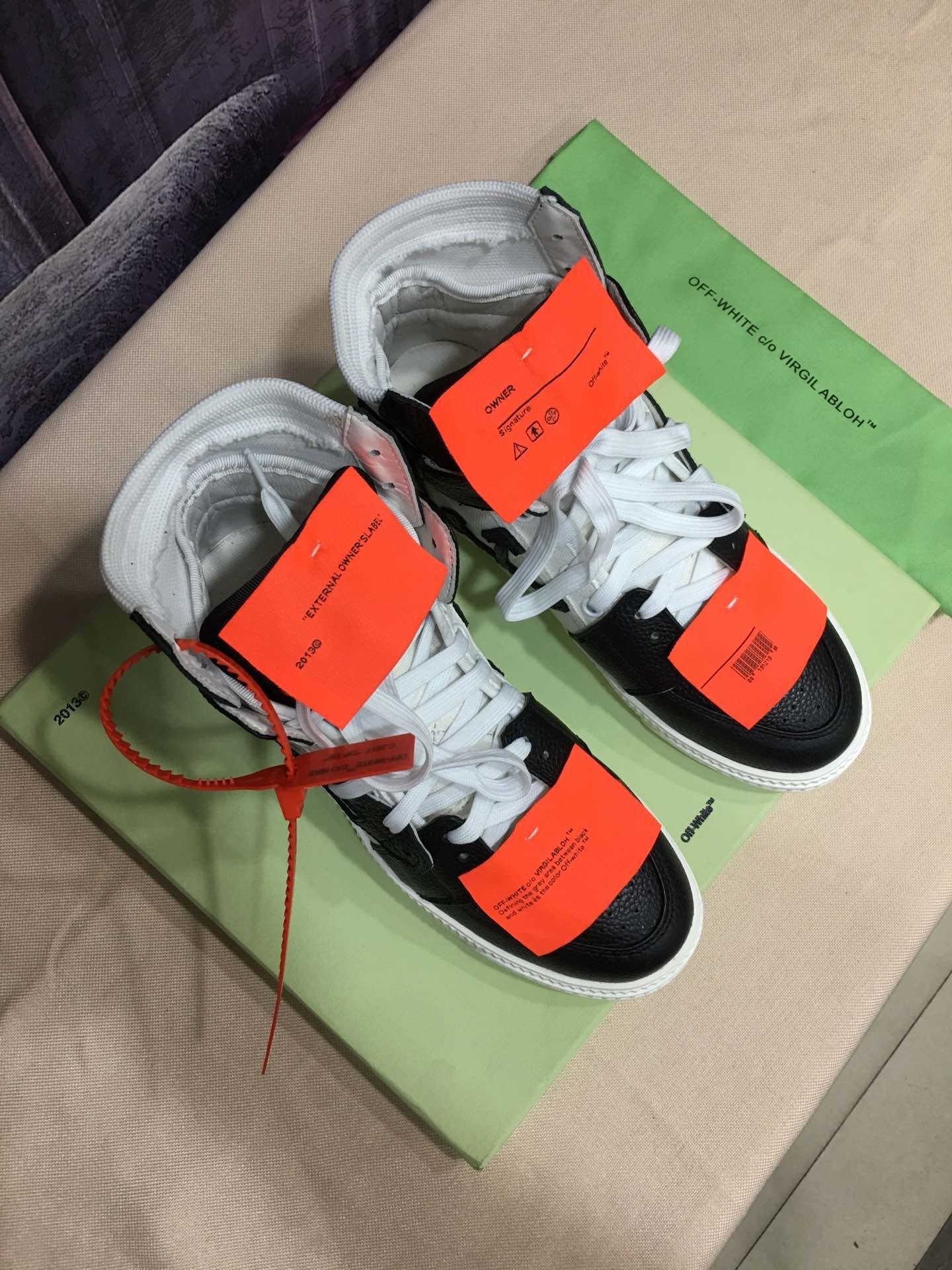 Off-White Off Court 3.0 High 'Black White FW19'
