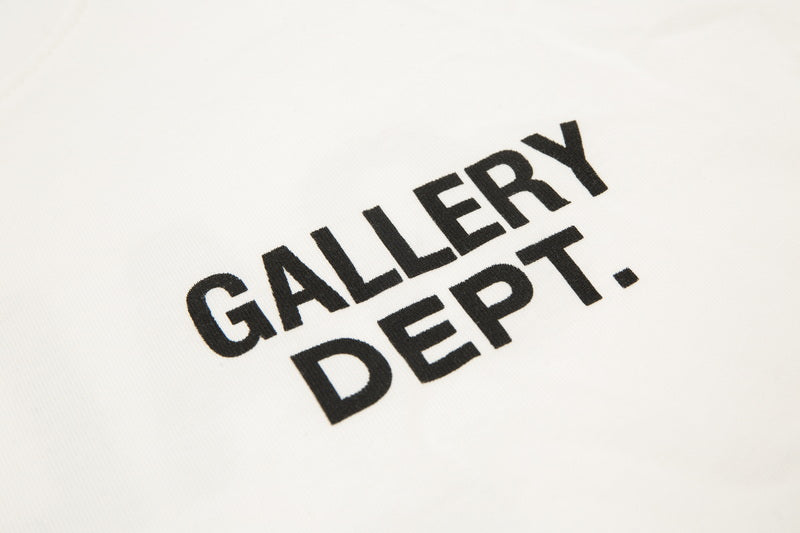 Gallery Dept. Logo Print Crew Neck T-Shirt