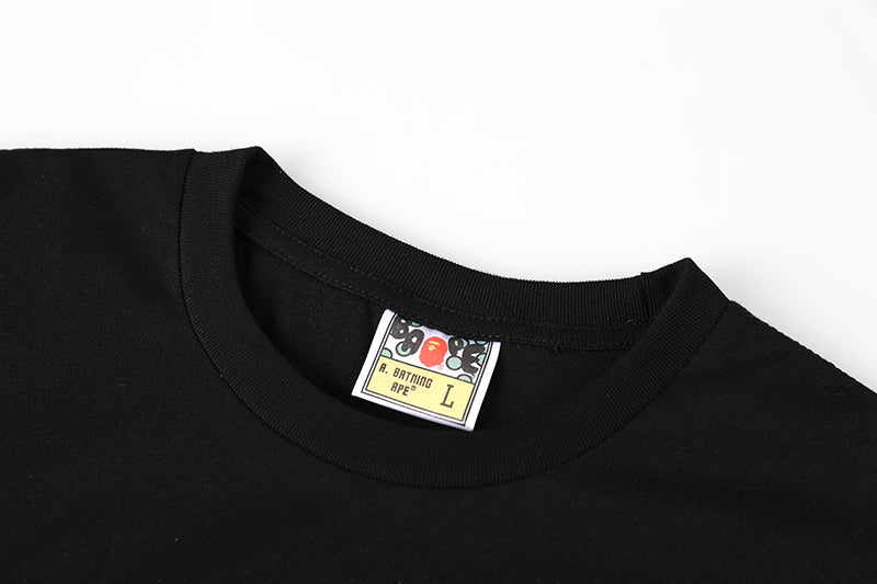 BAPE Color Camo Milo On Big Ape Tee (FW22) Black Red