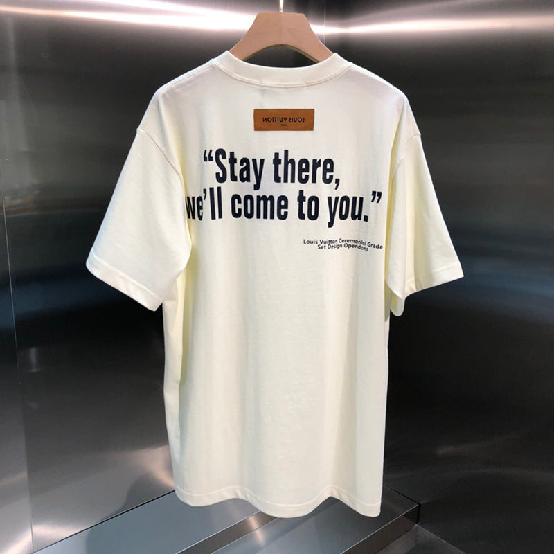 Louis Vuitton Set Design Operation Tee White