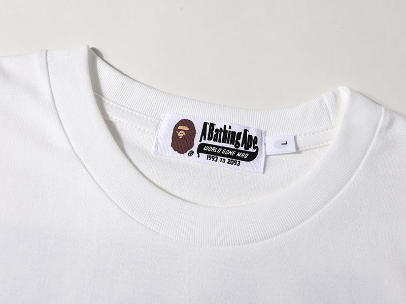BAPE x UNDEFEATED COLLEGE Tee White