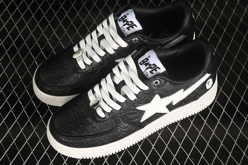 A Bathing Ape Bape Sta Low #3 Line Camo Black