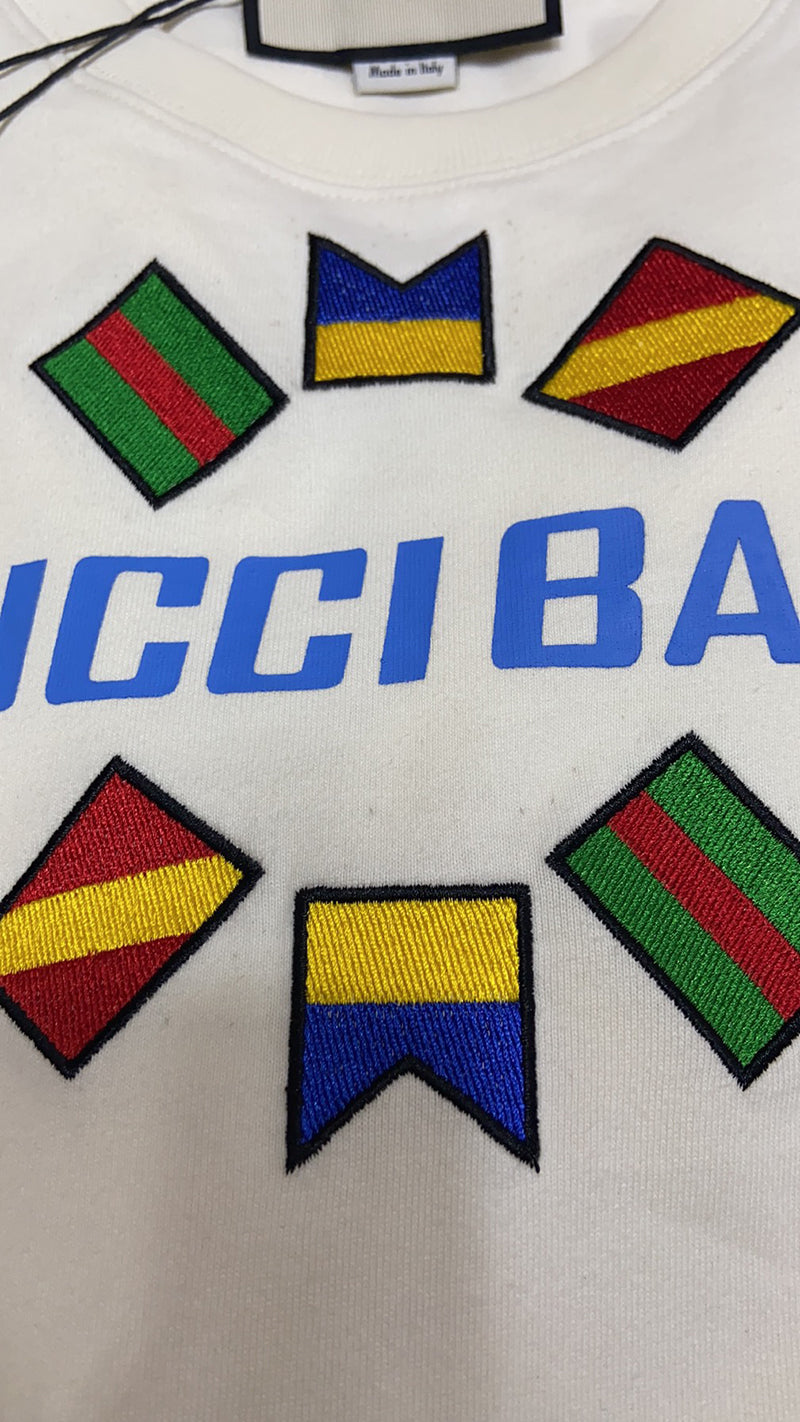 Gucci Band print oversize T-shirt