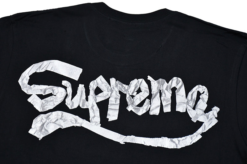 Supreme Tape Tee ' Black'