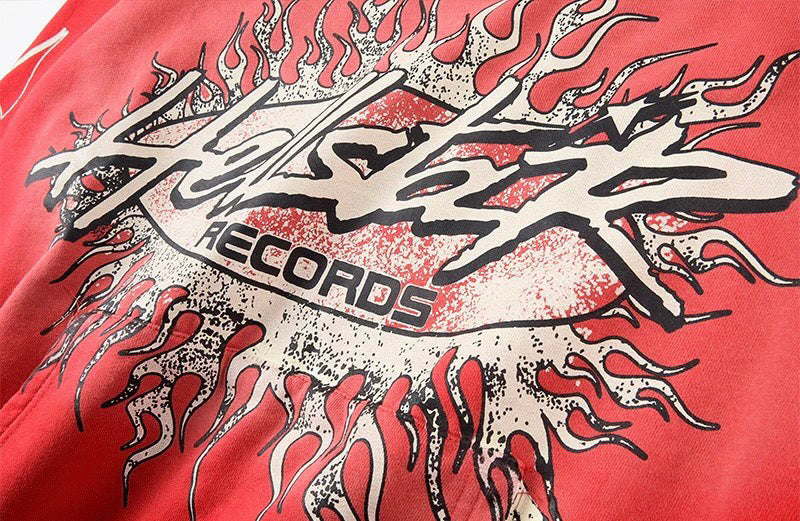 Hellstar Records Hoodie Red
