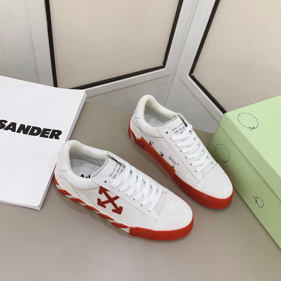 Off-White Vulc Sneaker Low 'White Red'