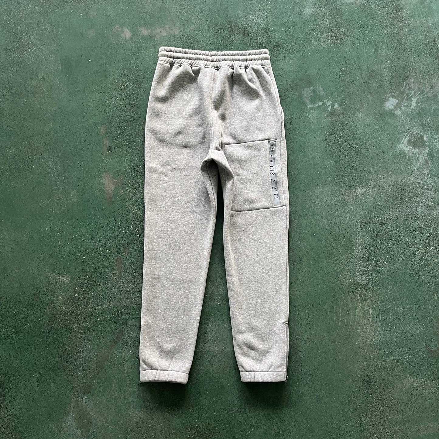 Tapstar Chenille Decoded 2.0 Hooded Tracksuit-Grey/Ice Blue