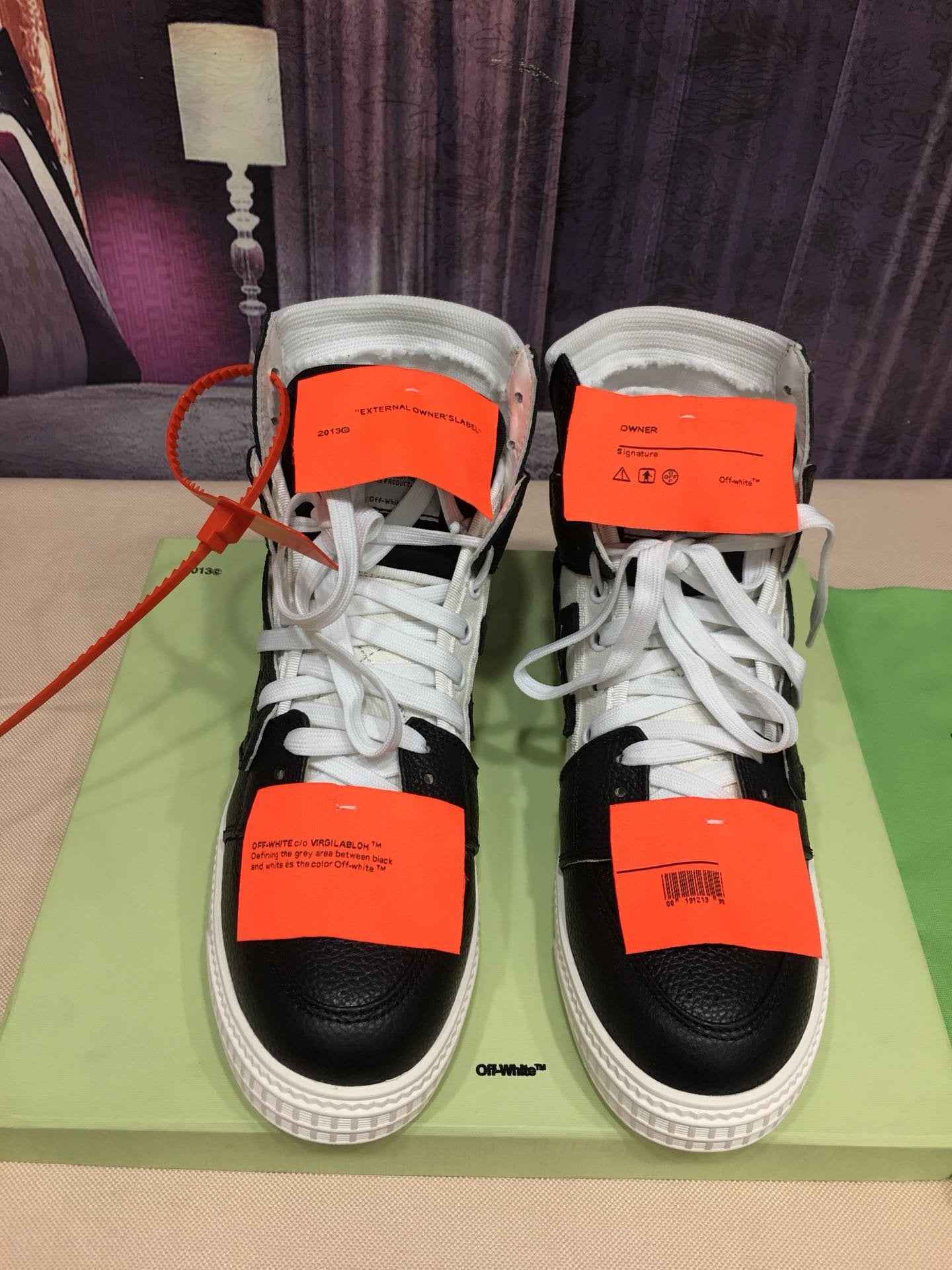 Off-White Off Court 3.0 High 'Black White FW19'