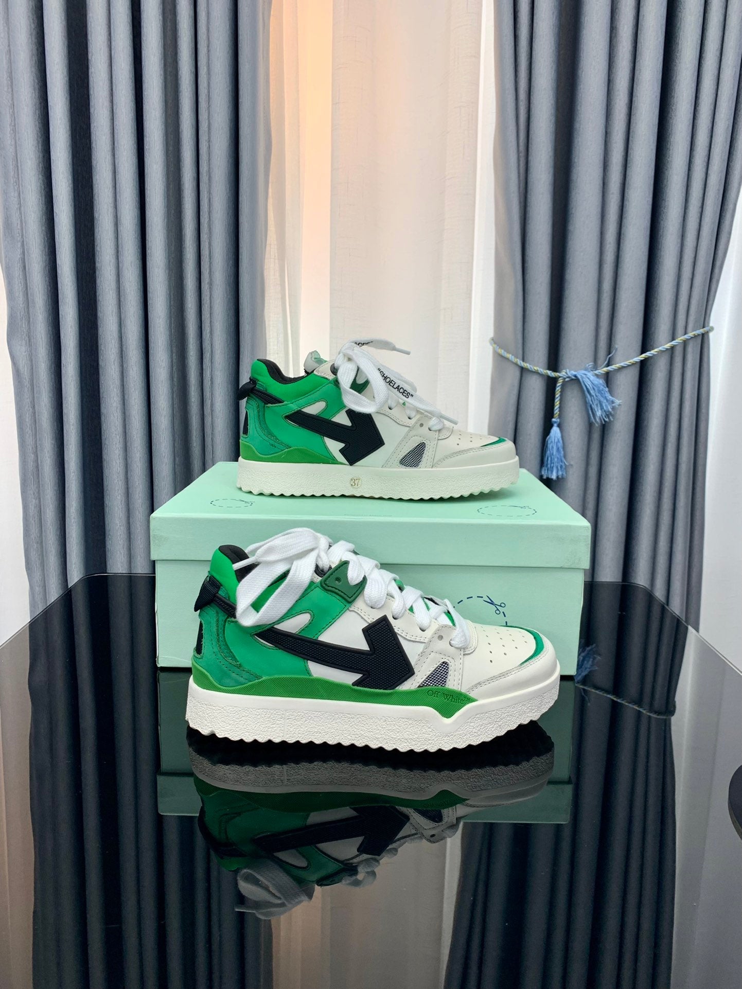 Off-White New Mid Sponge 'Green'