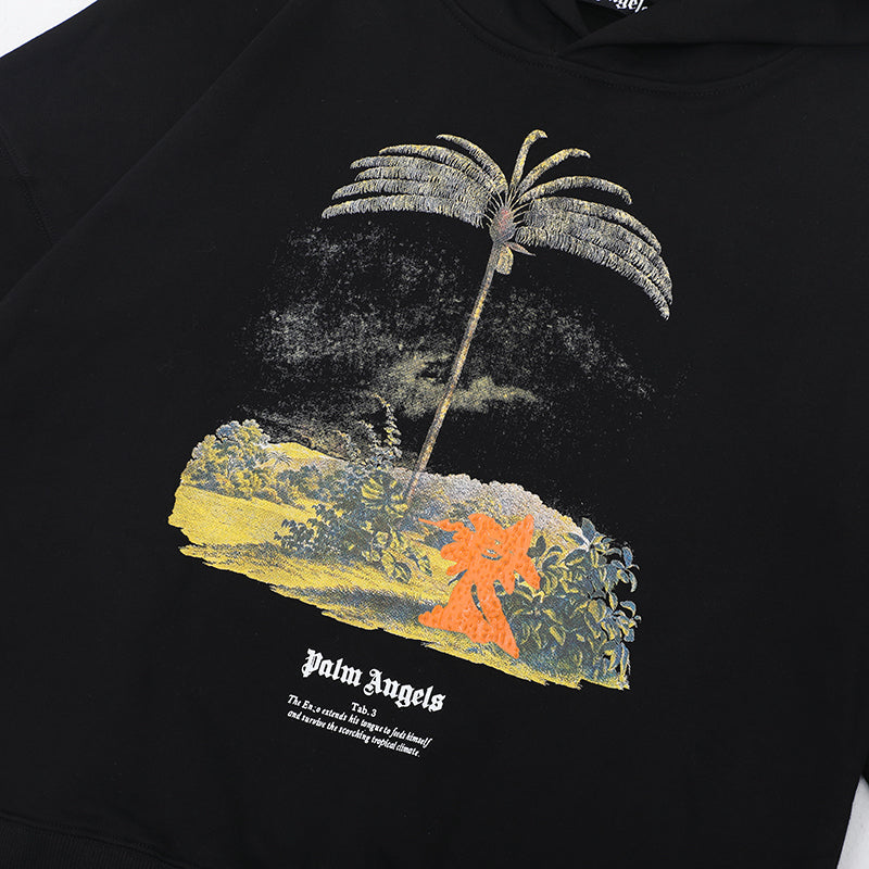 Palm Angels Enzo From The Tropics Hoodie Black
