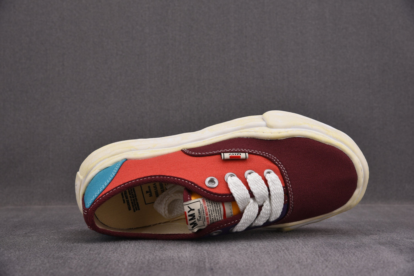Maison Mihara Yasuiro Baker OD OG Sole Canvas Low Red
