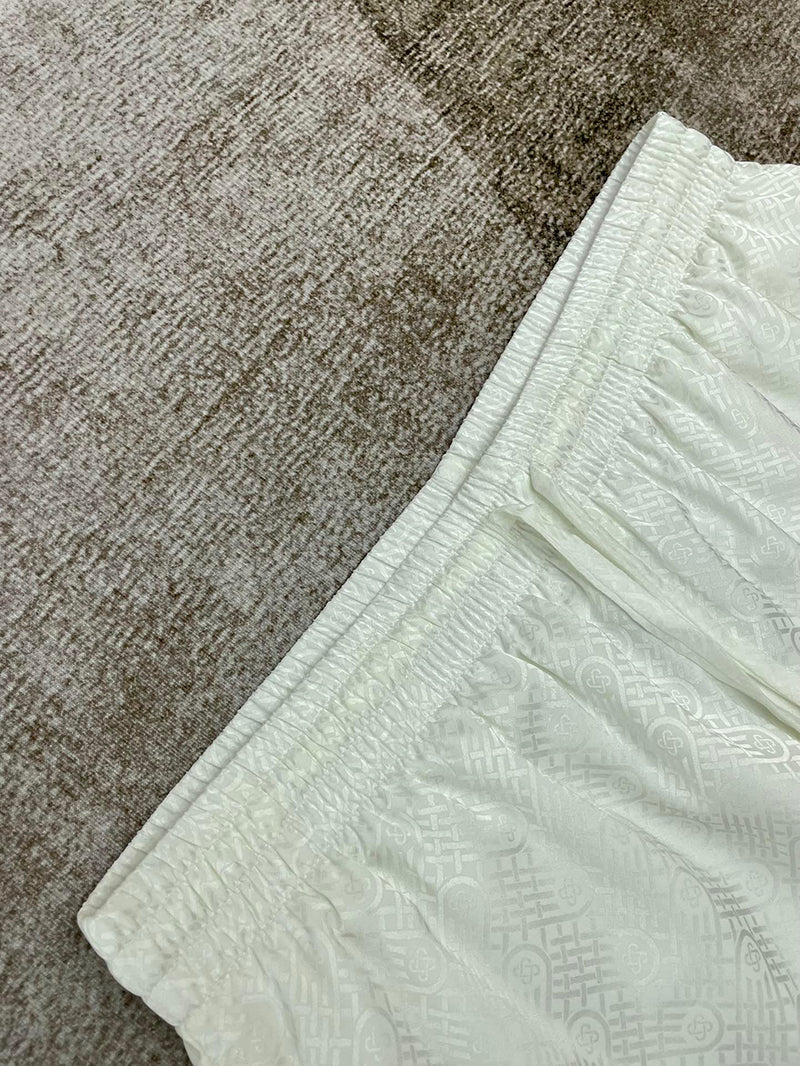 CASABLANCA Casa Way Printed Silk Short