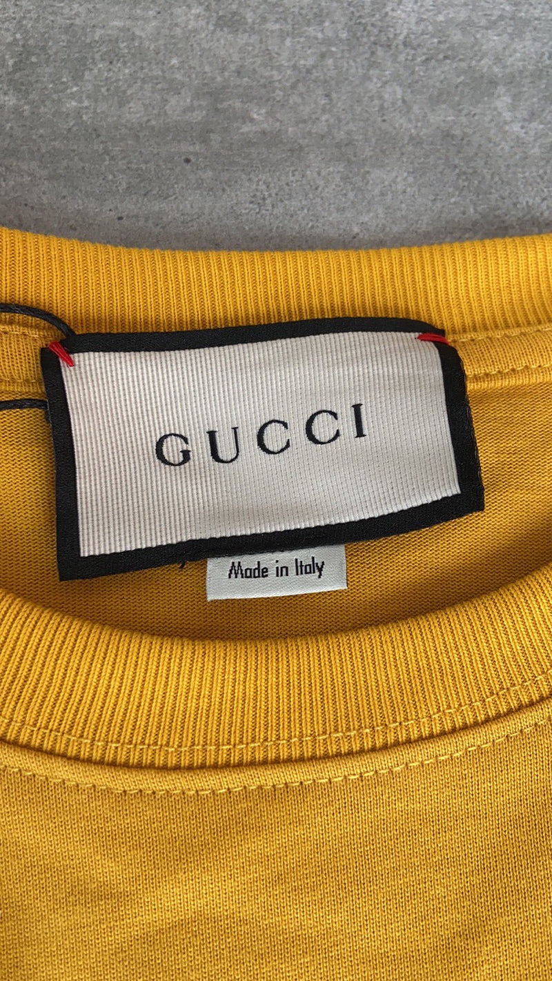GUCCI x Freya Hartas 'Iccug' Logo T Shirt