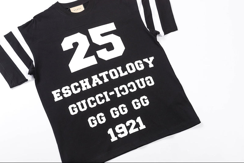 GUCCI 25 Eschatology T-Shirt (Black/White)
