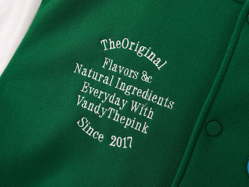 Vandy The Pink Lemonade Varsity Jacket