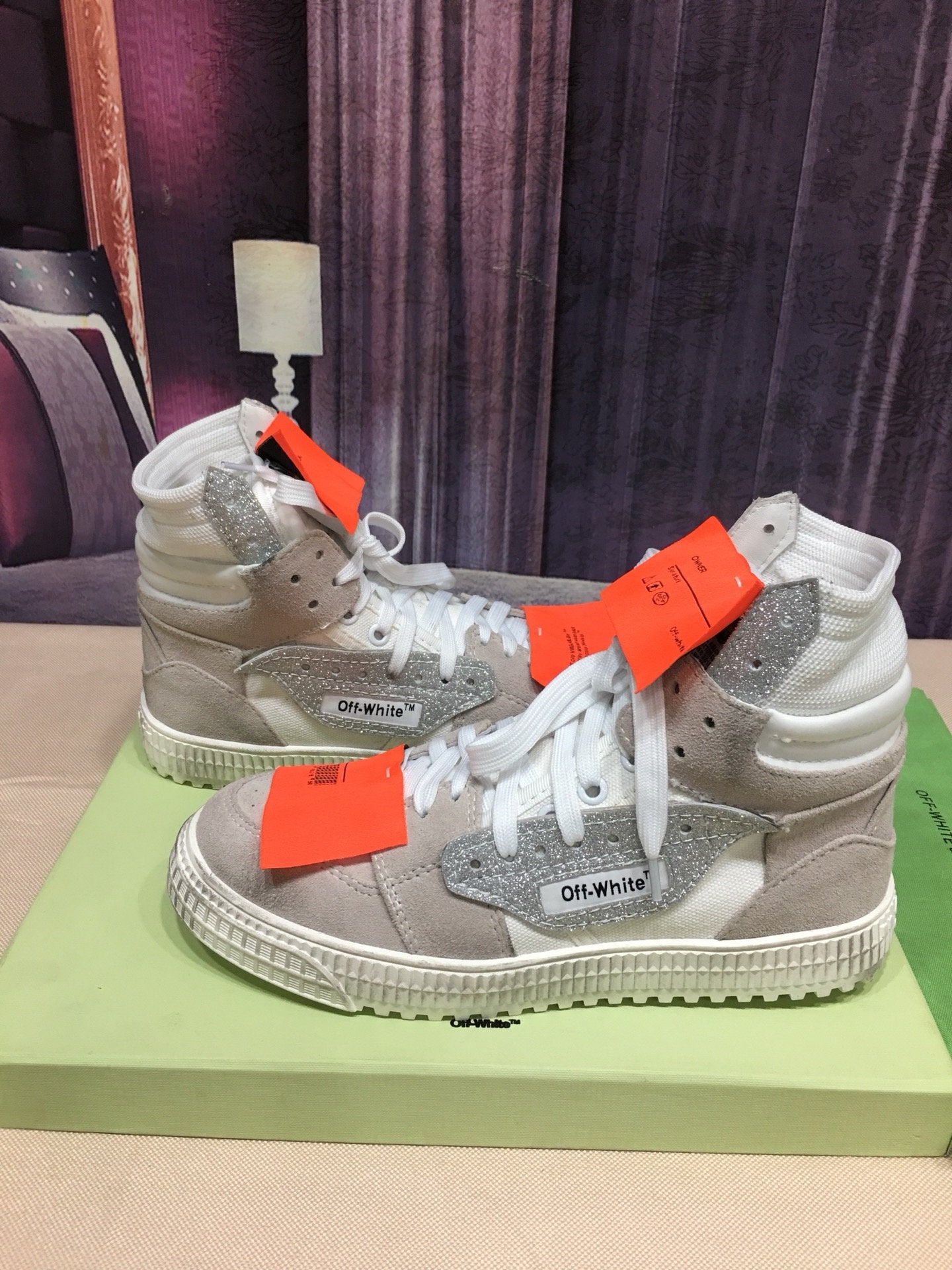 Off-White Off Court 3.0 High Beige FW19