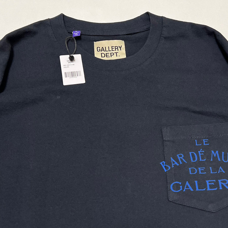 Gallery Dept. Le Bar Shop L/S Tee Navy