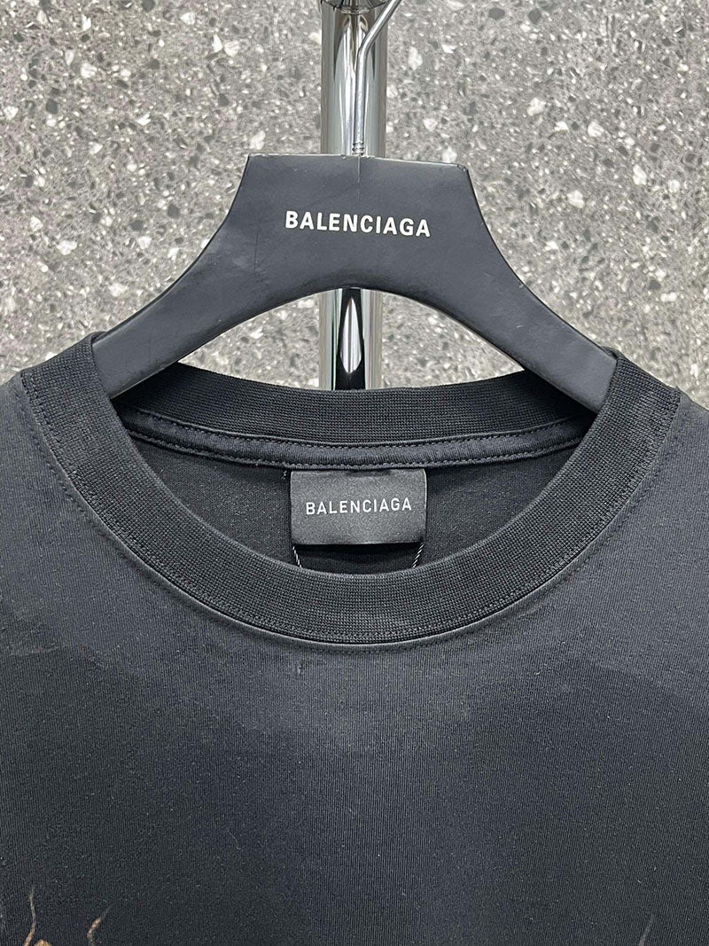 Balenciaga heavy metal t-shirt