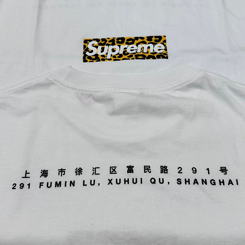 Supreme Shanghai Box Logo Tee White