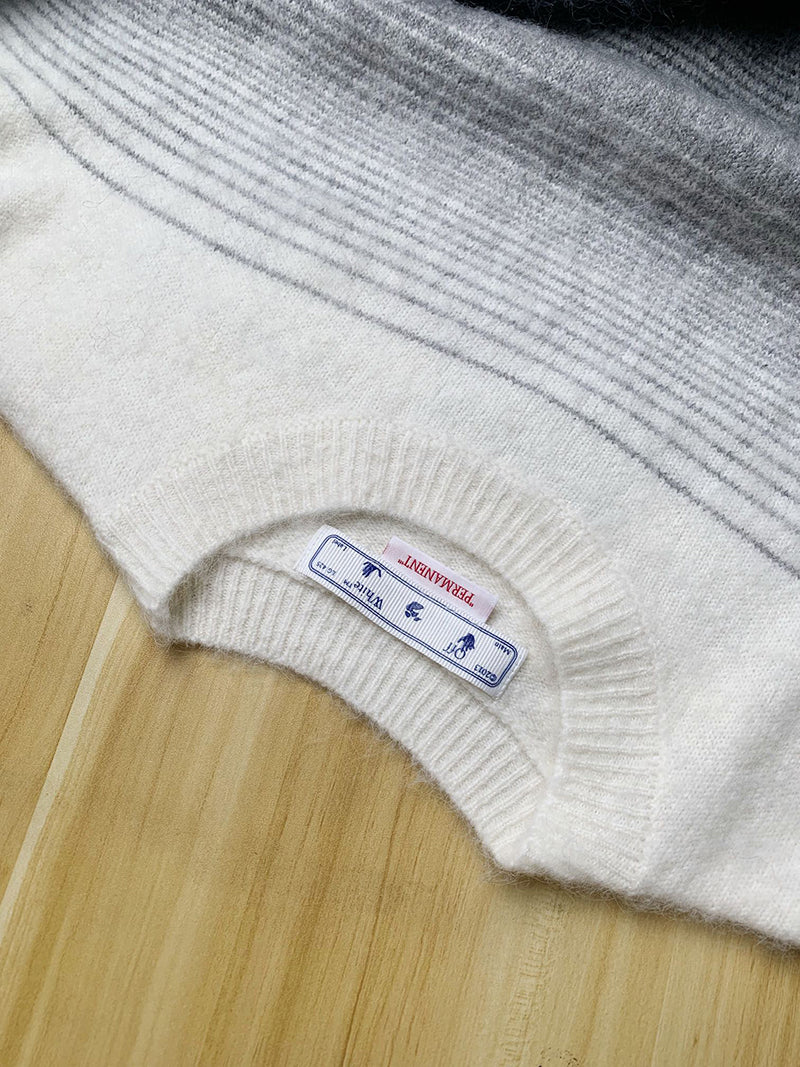 Off-White Diag Arrow Brushed Knit Crewneck Black