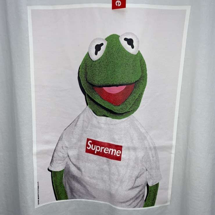 Supreme Kermit Photo Tee White